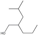 4-methyl-2-propyl-1-pentanol Structure