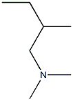 dimethyl-2-methylbutylamine Structure