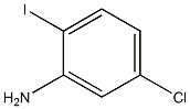 2-IODO-5-CHLOROANILINE 化学構造式