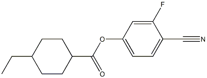 4-CYANO-3-FLUOROPHENYL 4-ETHYLCYCLOHEXANECARBOXYLATE