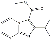 METHYL 2-(PROPAN-2-YL)IMIDAZO[1,2-A]PYRIMIDINE-3-CARBOXYLATE Struktur