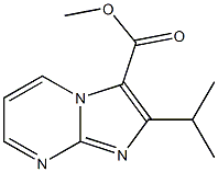 METHYL 2-(PROPAN-2-YL)IMIDAZO[1,2-A]PYRIMIDINE-3-CARBOXYLATE 结构式