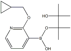 2-(CYCLOPROPYLMETHOXY)PYRIDIN-3-BORONIC ACID PINACOL ESTER