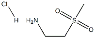 2-(METHYLSULPHONYL)ETHYLAMINE HYDROCHLORIDE Structure