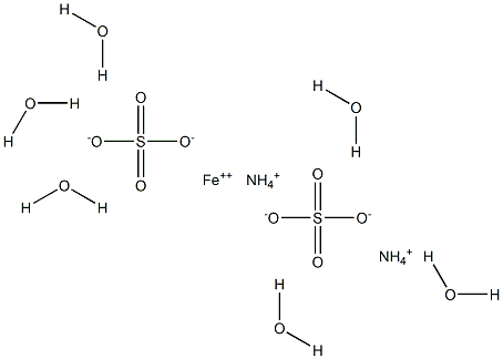 IRON(II) AMMONIUM SULPHATE HEXAHYDRATE ACS GRADE Structure