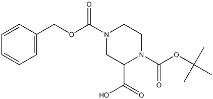  N1-BOC,N4-CBZ-PIPERAZINE-2-CARBOXYLIC ACID