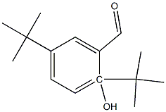 2,5-DITERT-BUTYL-2-HYDROXYBENZALDEHYDE Structure