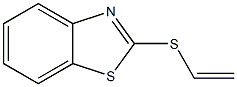 2-vinylmercaptobenzo thiazole Structure