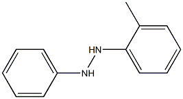 1-phenyl-2-o-tolylhydrazine Struktur