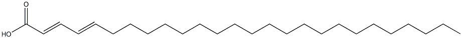 hexacosanedienoic acid Structure