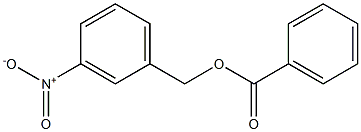 m-nitrobenzyl benzoate Struktur