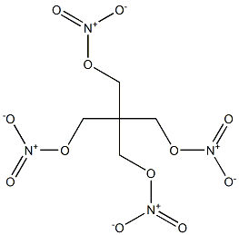 pentaerythitol tetranitrate Structure