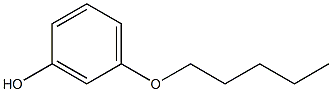 resorcinol monoamyl ether Structure