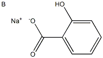 硼柳酸鈉,,结构式