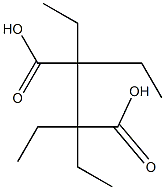 tetraethylsuccinic acid Structure