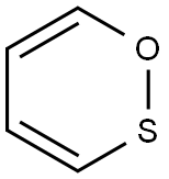 thiapyran Structure