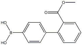 2'-(methoxycarbonyl)biphenyl
-4-ylboronic acid