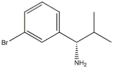  (S)-1-(3-bromophenyl)-2-methylpropan-1-amin