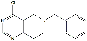 6-benzyl-4-chloro-4a,5,6,7,8,8a-hexahydropyrido[4,3-d]pyrimidine|