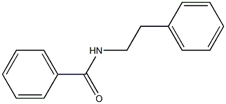 N-Benzoyl-phenylethylamine Struktur