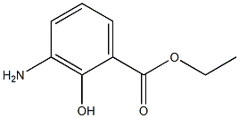 3-AMINO-2-HYDROXYBENZOIC ACID ETHYL ESTER Structure