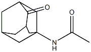 N-(4-OXO-1-ADAMANTYL)ACETAMIDE 化学構造式