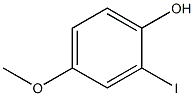 2-IODO-4-METHOXYPHENOL Struktur