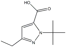 1-(1,1-DIMETHYLETHYL)-3-ETHYL-1H-PYRAZOLE-5-CARBOXYLICACID