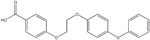 4-[2-(4-PHENOXYPHENOXY)ETHOXY]BENZOIC ACID|