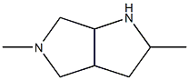 2,5-DIMETHYLOCTAHYDROPYRROLO[3,4-B]PYRROLE Structure