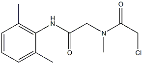 2-CHLORO-N-{2-[(2,6-DIMETHYLPHENYL)AMINO]-2-OXOETHYL}-N-METHYLACETAMIDE