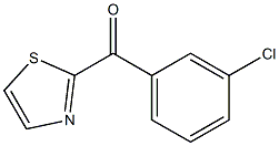 2-(3-CHLOROBENZOYL)THIAZOLE 95% Struktur