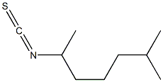 6-METHYL-2-HEPTYL ISOTHIOCYANATE 99% Structure