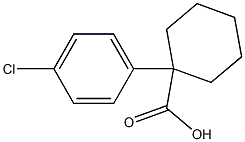 4-CHLOROPHENYL-1-CYCLOHEXANE CARBOXYLIC ACID Structure