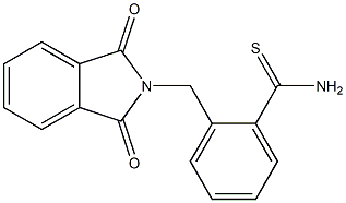 2-(PHTHALIMIDOMETHYL)THIOBENZAMIDE 98% Struktur