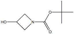 1-BOC-3-AZETIDINOL Structure