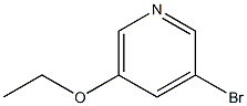 3-BROMO-5-ETHOXYPYRIDINE, 95+% 化学構造式