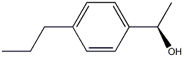 (1R)-1-(4-PROPYLPHENYL)ETHANOL 结构式