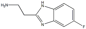 2-(5-FLUORO-1H-BENZIMIDAZOL-2-YL)ETHANAMINE 结构式