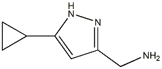 (5-CYCLOPROPYL-1H-PYRAZOL-3-YL)METHYLAMINE
