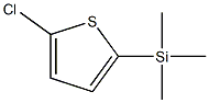 2-(TRIMETHYLSILYL)-5-CHLOROTHIOPHENE 96% Structure