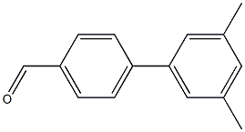 4-(3,5-DIMETHYLPHENYL)BENZALDEHYDE 96% 结构式