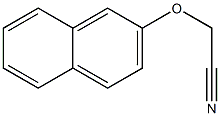 (2-NAPHTHYLOXY)ACETONITRILE,,结构式