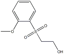 2-METHOXYPHENYLSULFONYLETHANOL 98% Structure