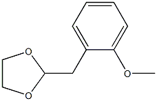 2-(1,3-DIOXOLAN-2-YLMETHYL)ANISOLE 96% Structure