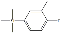 1-(TRIMETHYLSILYL)-4-FLUORO-3-METHYLBENZENE 96%