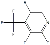2,3,5-TRIFLUORO-4-(TRIFLUOROMETHYL)PYRIDINE 97% 化学構造式