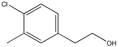 4-CHLORO-3-METHYLPHENETHYL ALCOHOL 97% 化学構造式