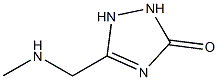 5-[(METHYLAMINO)METHYL]-1,2-DIHYDRO-3H-1,2,4-TRIAZOL-3-ONE|