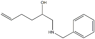 1-Benzylamino-hex-5-en-2-ol 化学構造式